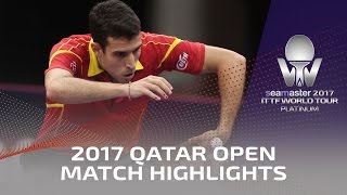 2017 Qatar Open Highlights: Fan Zhendong vs Alvaro Robles (R16)