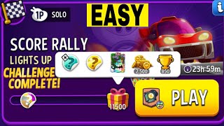 Light Up Solo Challenge Score Rally | Match Masters Solo Challenge | Match Masters