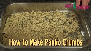 How to Make Panko Bread Crumbs at Home - Quick \u0026 Easy Panko Bread Crumbs