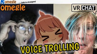 ANYA VOICE TROLLING ON OMEGLE x VRCHAT #2