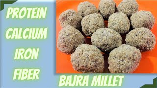 సజ్జల లడ్డు  |  Bajra laddu recipe  |  Millets  |  Healthy Snack  |  Vijaya laxmi A