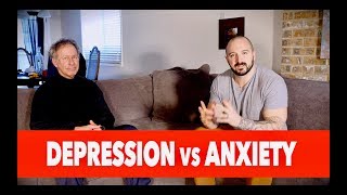 DEPRESSION vs. ANXIETY (Which is Worse?) | feat. Counselor Douglas Bloch