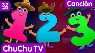 Canción de Números (Numbers Song) | Canciones infantiles en Español | ChuChu TV