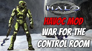 Halo CE - HAVOC Mod Playthrough Part 5 w/Commentary (War For The Control Room) - Halo MCC