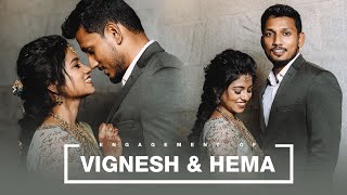 The Glorious Engagement Highlights of Vignesh \u0026 Hema | The Photo Hub