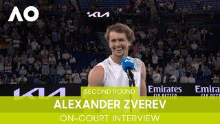 Hilarious On-Court Interview with Alexander Zverev and Dylan Alcott (2R) | Australian Open 2022