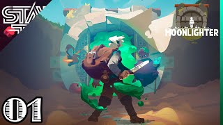 Let's Explore Beautiful Pixel Art Dungeons | Moonlighter - Ep. 1