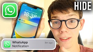 How To Hide Name On WhatsApp Notification On iPhone - Full Guide