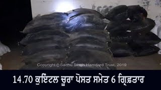 Poppy Husk recovered - ਕਾਊਂਟਰ ਇੰਟੈਲੀਜੈਂਸ ਨੂੰ ਮਿਲੀ ਵੱਡੀ ਸਫਲਤਾ