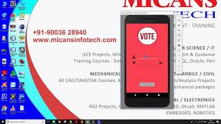 Voting System Android App