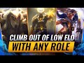 CARRY ON ANY ROLE: How to Climb out of Low Elo in League of Legends - Season 11