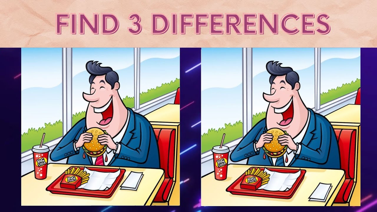 Find 3 Differences In 60 Seconds #9 - YouTube