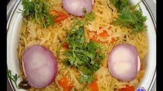 How to Prepare Tomato Rice (టొమాటో రైస్) - Telugu Vantalu