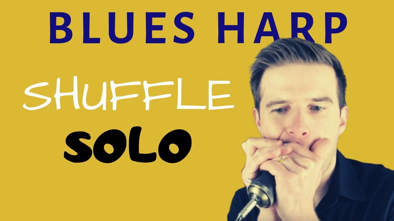 Blues Harmonica Shuffle Improv By Liam Ward - YouTube