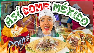 Así es comer en las calles de CDMX | Desde US$1 😱🤤🔥