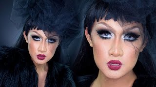 Dark Lady Drag Makeup Tutorial