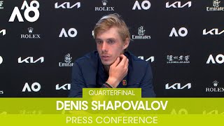 Denis Shapovalov Press Conference (QF) | Australian Open 2022
