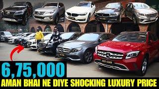 6,75,000 Mein Luxury Cars | GLA200, S350, E220d, A3 Q3, 3GT, Fortuner, Carnival, Civic, XUV500, MINI