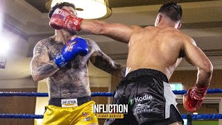 WHAT A THRILLING FIGHT between Thomas Oakland and Cheyene Dalley at Infliction 35