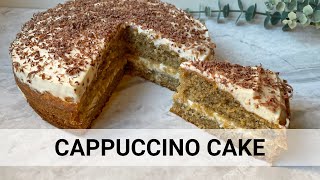 How to Bake a Cappuccino Cake | Rich Espresso-Infused Dessert