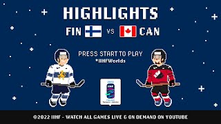 Highlights | Finland vs. Canada | 2022 #IIHFWorlds