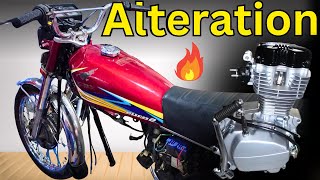 Honda cg 125 Alteration 🔥Togervi Usman Auto | Bike Repairing Center