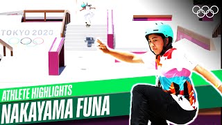 🇯🇵 Nakayama Funa's BEST runs at Tokyo 2020! 🛹