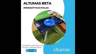 Altumas Beta interaktyvus stalas