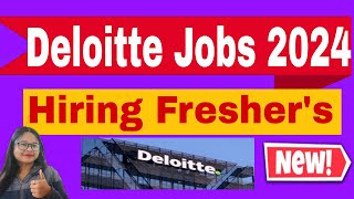 Deloitte Off Campus Drive 2024 Hiring For Freshers As Analyst Trainee ...