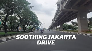 [Driving Jakarta] Relaxing ASMR Drive through Jakarta's Traffic From Kalimalang to Jatimakmur