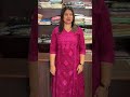 chikankari cotton kurti sets