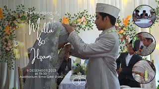 Live Wedding Reception MILLA & ILZAM // Ende, 09 Desember 2023