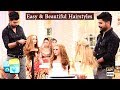 Easy & beautiful hairstyles for girls by Kashif Aslam