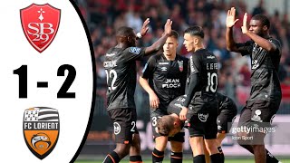 Brest vs Lorient 1-2 All Goals & Highlights 09/10/2022 HD