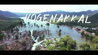 hogenakkal Water Falls | Areial View | D Creations Studio | 4K