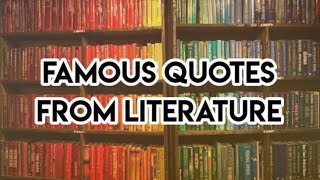 Famous Literary Quotes | Harry Potter | English Literature