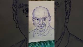 Tamil Name portrait✍️ of Kamarajar Art. #kamarajar #speech #shortfeed #art #artist #painting#shorts