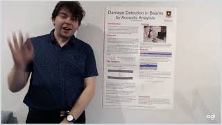 Damage Detection in Beams by Acoustic Analysis