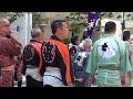 烏森神社 例大祭 供奉行列 日比谷通り前