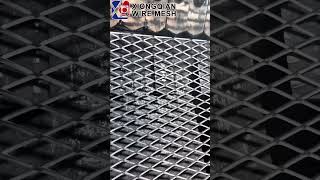 Factory Wholesale Customized Aluminum Mild Steel Raised Expanded Metal Mesh Rolls #factory #steel