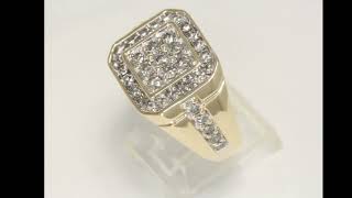 2.35CT Diamond Oval Brilliant Ring 18K YG 18.7GM Size 8 1/4 - 29738