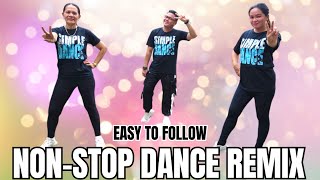 EASY DANCE WORKOUT - NONSTOP DANCE REMIX | DANCE WORKOUT | NONSTOP | ZUMBA | SIMPLE DANCE