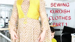 Sewing Kurdish clothes:Sewing Kurdish clothes for the customer