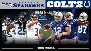 The ONLY Ever Andrew Luck & Russell Wilson Matchup! (Seahawks vs. Colts 2013, Week 5)