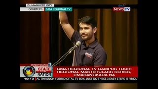 SONA: GMA Regional TV Campus Tour: Regional masterclass series, umarangkada na