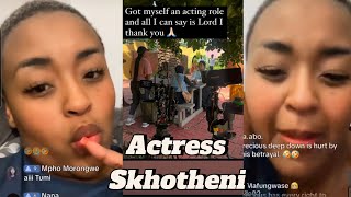 Gogo skhotheni lands an Acting Role. Coming for n*egtive Fans