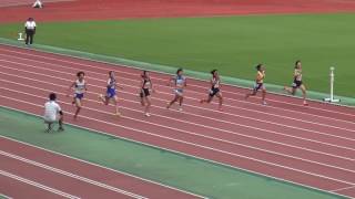 2016.07.16県通信３年女子100m決勝