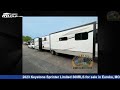 Wonderful 2023 Keystone Sprinter Limited Travel Trailer RV For Sale in Eureka, MO | RVUSA.com