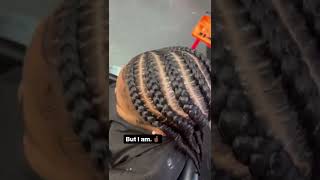 Bringing that A1! 💕🤞🏾#charlottenc #braider #stitchbraids #braidseason #stitching