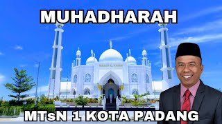 MUHADHARAH MTsN 1 Kota Padang pelaksana kelas 8.5